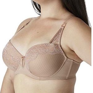 Ashley Graham Icon Contour Bra in Cappuccino Size- 34 DDD